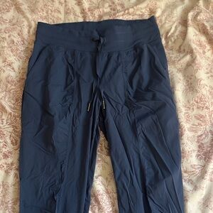Blue Lululemon Dance Studio Joggers Cuffed